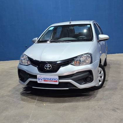 TOYOTA ETIOS 1.3 X 16V FLEX 4P MANUAL TOYOTA ETIOS 1.3 X 16V FLEX 4P MANUAL